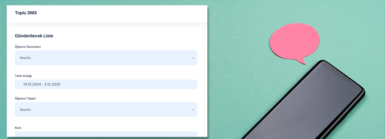 Aristo Kurs Toplu Sms Programı